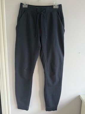 Lululemon City Sweat Joggers Mens Small Navy Tapered Athleisure Pants,  NWOT